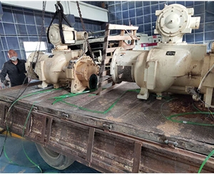 鶴煤集團(tuán)登?？諌簷C(jī)大修項(xiàng)目現(xiàn)場(chǎng)